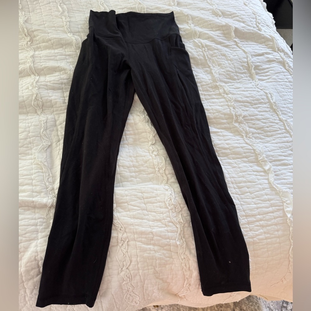 lululemon athletica align Black High-Waist Leggings with pockets